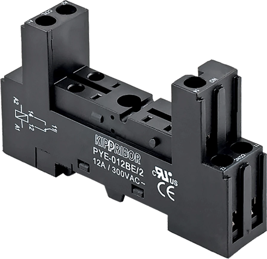ОВЕН Монтажные колодки KIPPRIBOR PYF-012BE, PYF-022BE, PYF-112BE, PYF-122BE — Промежуточные реле