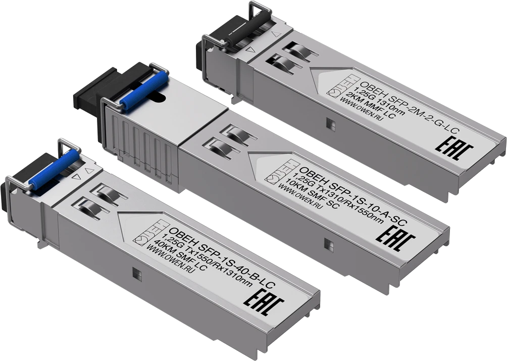 ОВЕН SFP-модули — Устройства связи